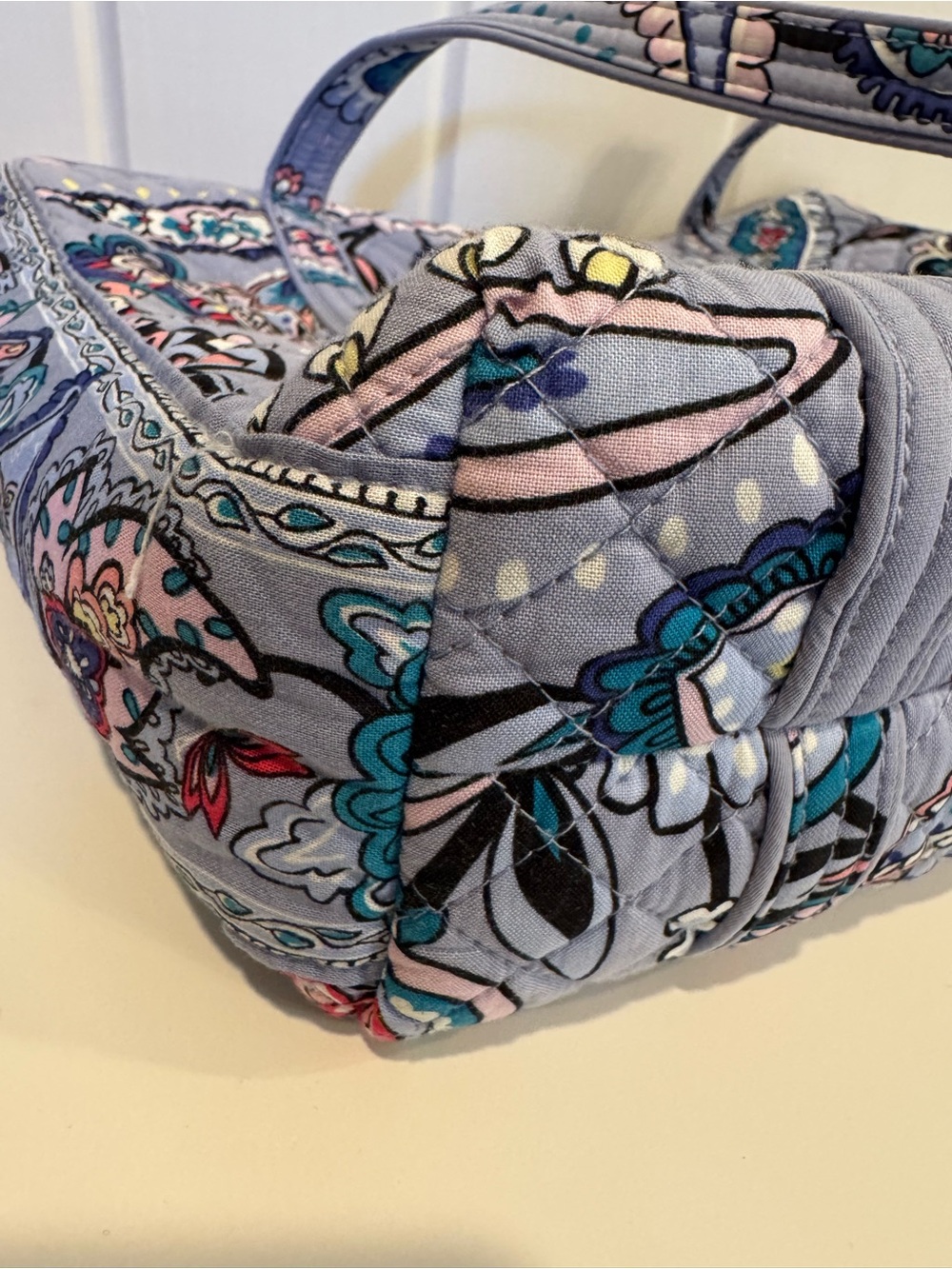 Vera Bradley SVT Small Vera Tote in Makani Paisley - Picture 9 of 12